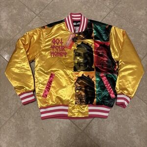 Headgear Classics Wu-Tang Clan Satin Jacket Old Dirty Bastard Yellow Large